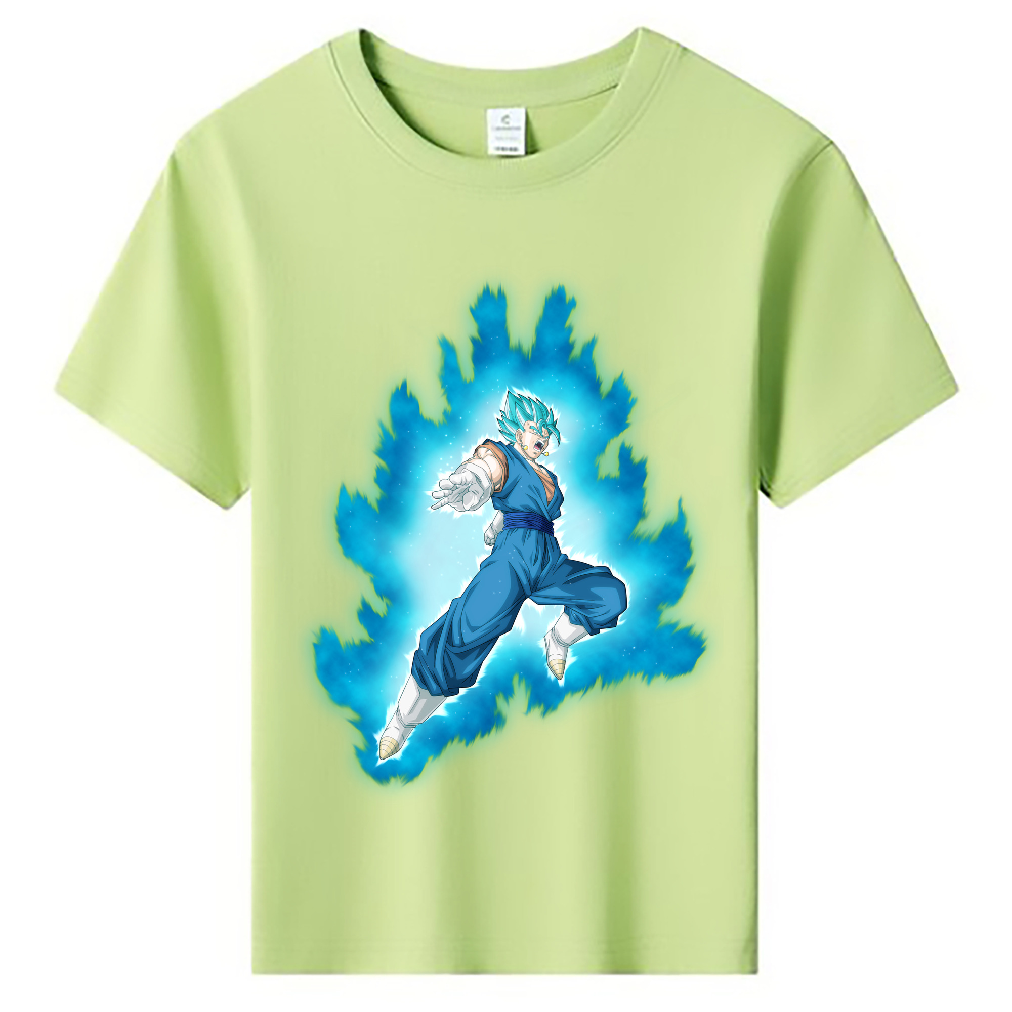 （画像用） ドラゴンボール ベジット DRAGON BALL Vegetto 綿100％キッズTシャツ（フロントプリント）